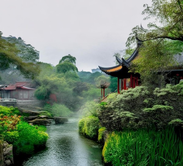 春水文化生态园,自然与人文的完美融合 春水文化生态园,自然与人文的完美融合