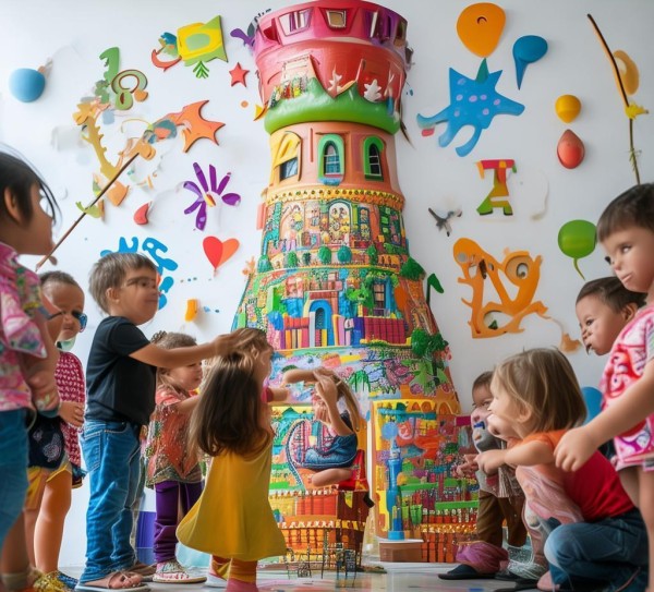 建筑者与创造者,幼儿园体智能文化墙的意义 建筑者与创造者,幼儿园体智能文化墙的意义